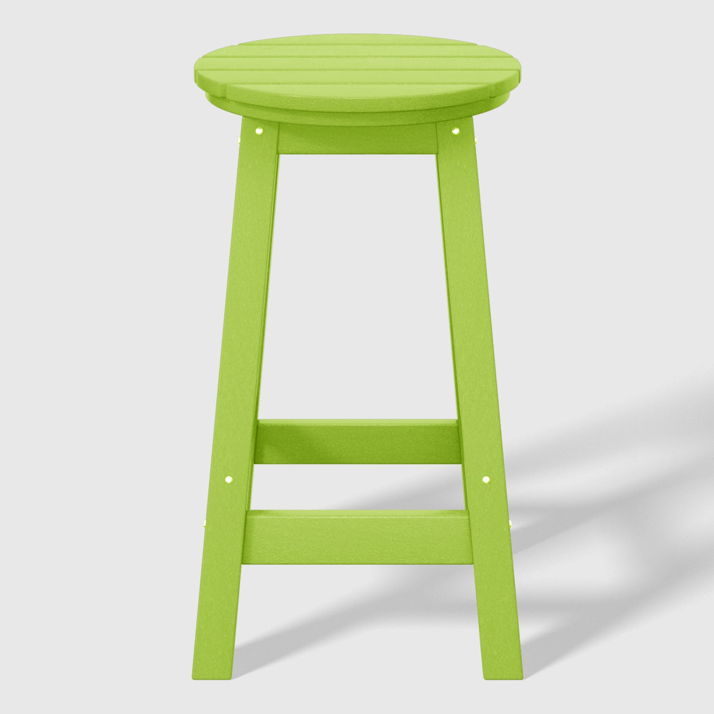 Stockholm All-Weather Outdoor Round Counter Stool (24" Height)
