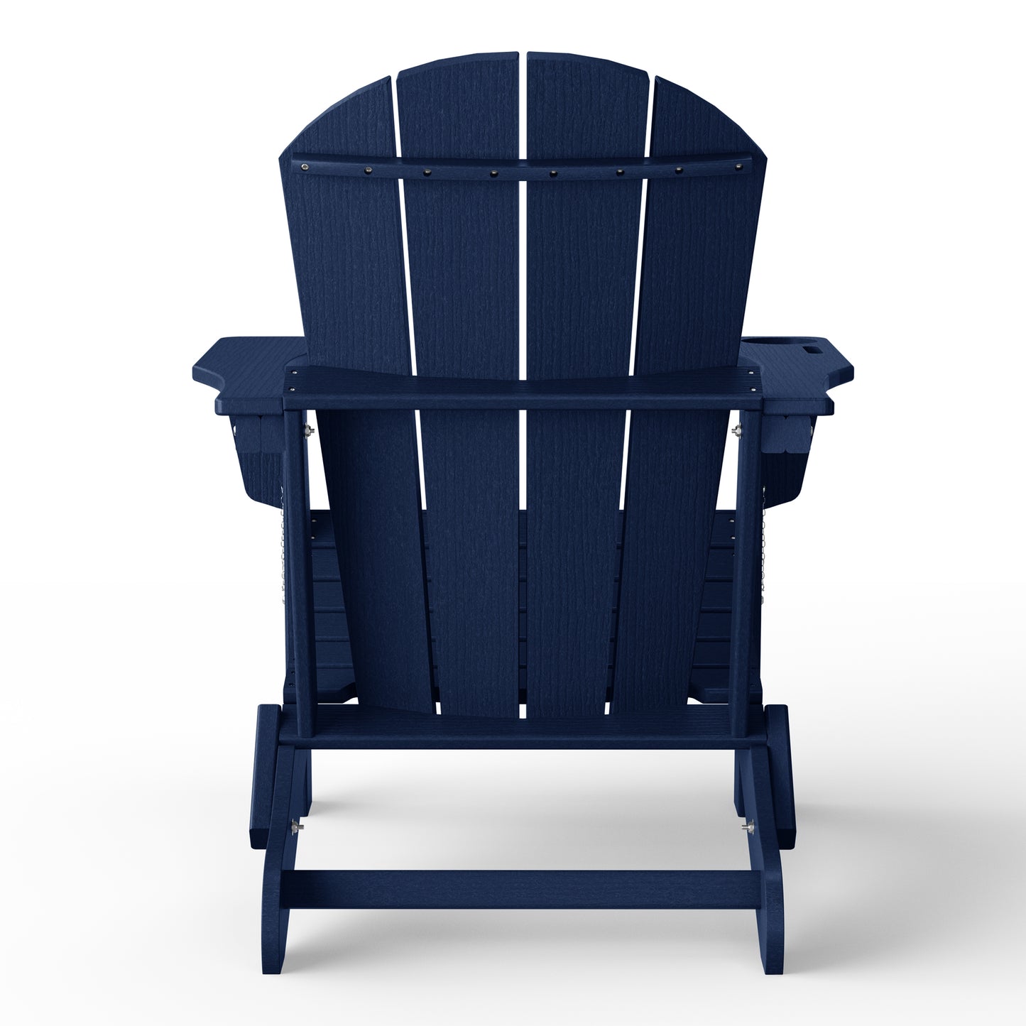 Chatham All-Weather Outdoor Folding Adirondack Chair with Cup Holder