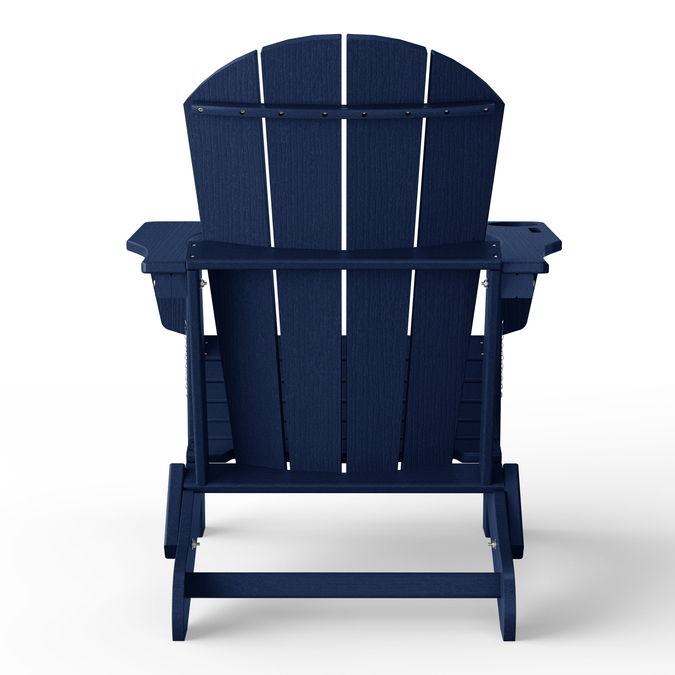 Chatham All-Weather Outdoor Folding Adirondack Chair with Cup Holder