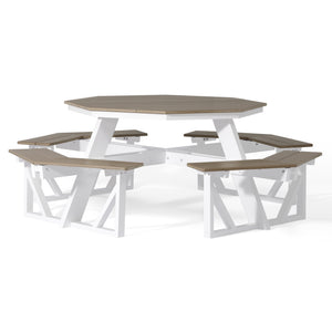 Vista 48" Octagon Picnic Table
