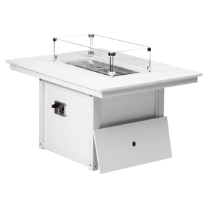 Sedona Rectangular 34" X 46" Fire Pit Table