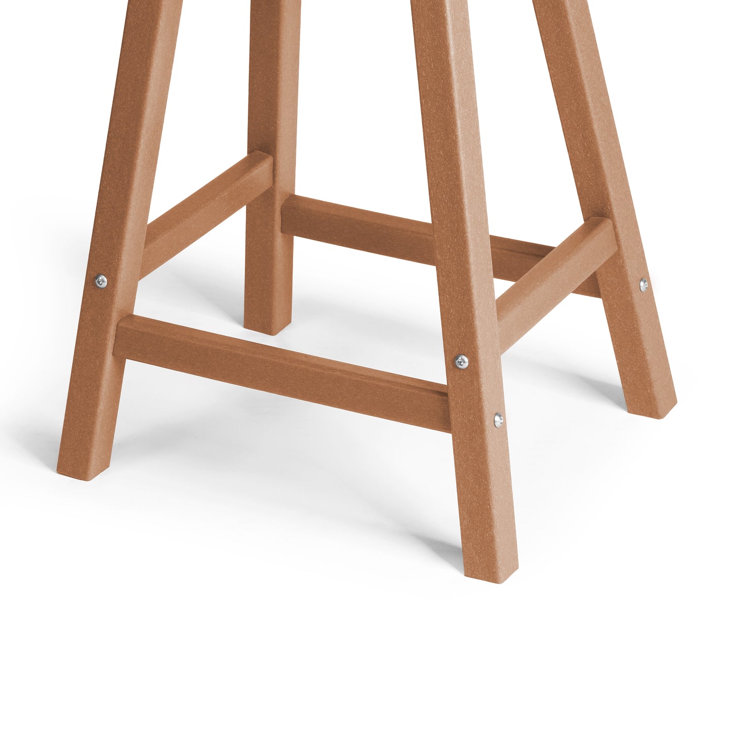 Stockholm All-Weather Outdoor Saddle Counter Stool (24" Height)