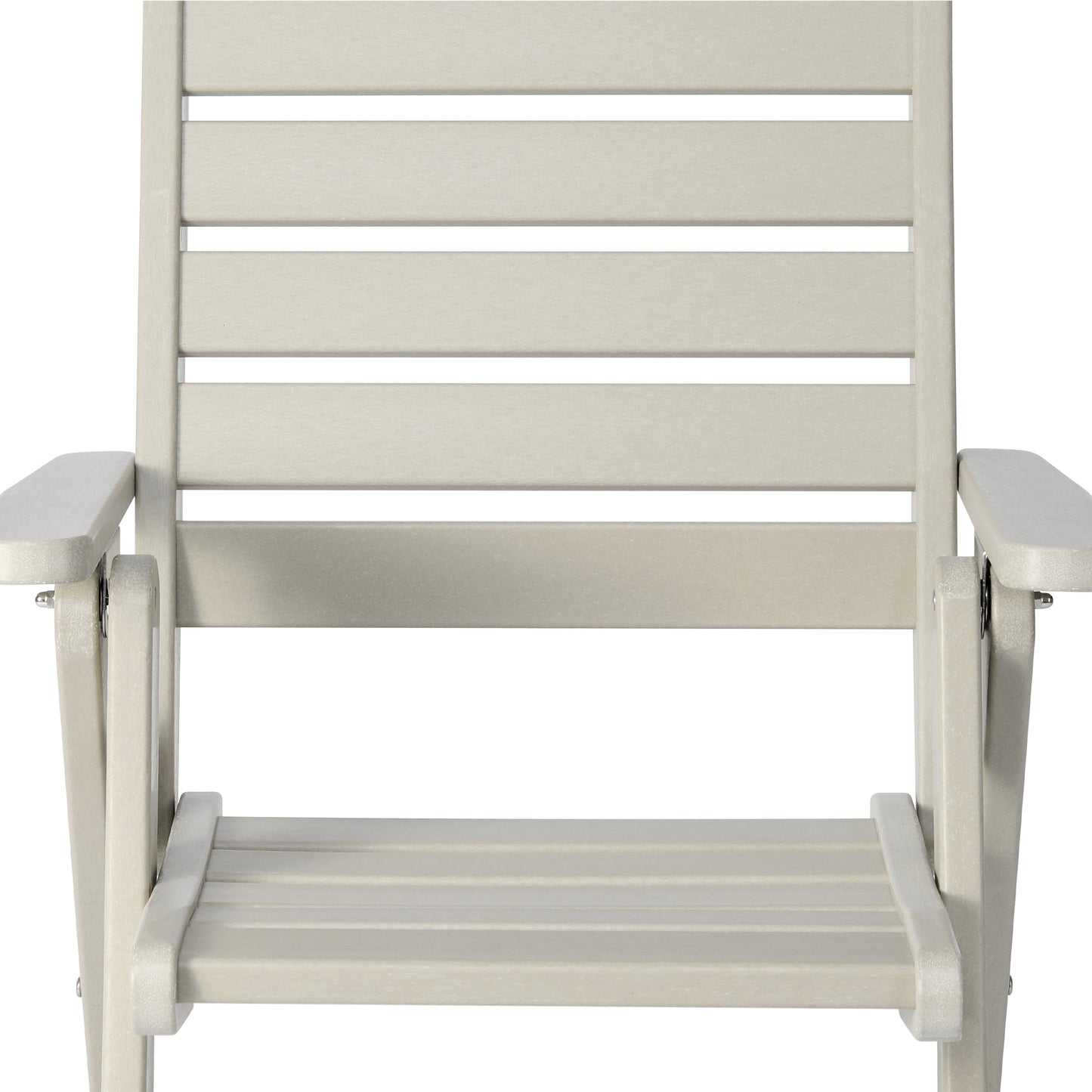 Aarhus All-Weather Outdoor Patio Folding Tall Back Dining Chair (38" High)