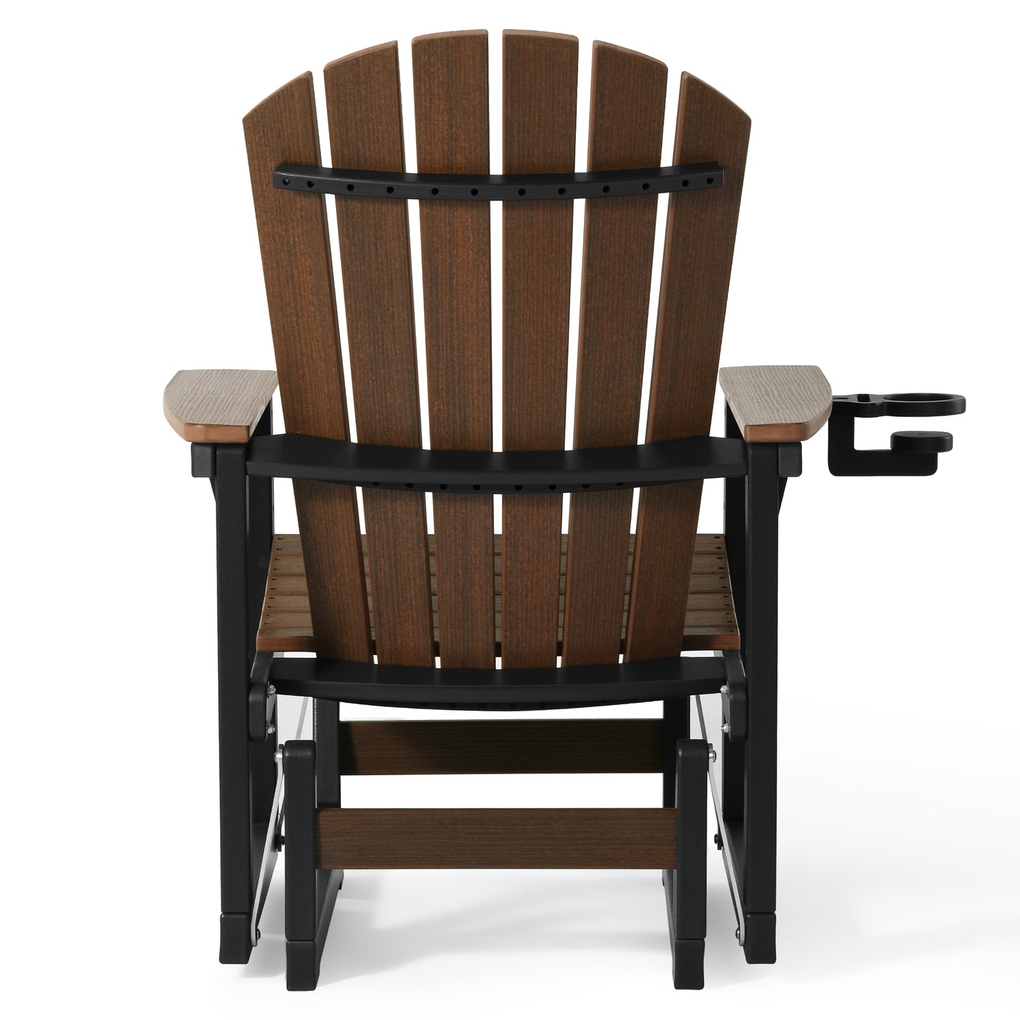 Heritage Ridge Adirondack Glider With Cup Holder