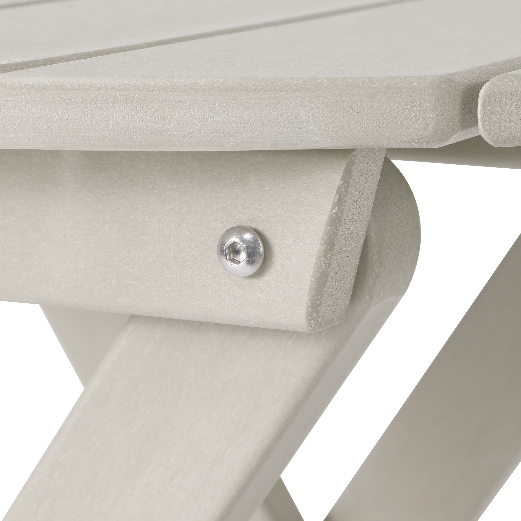 Tuscany All-Weather Outdoor Patio Round Folding Dining Table (24" Top)