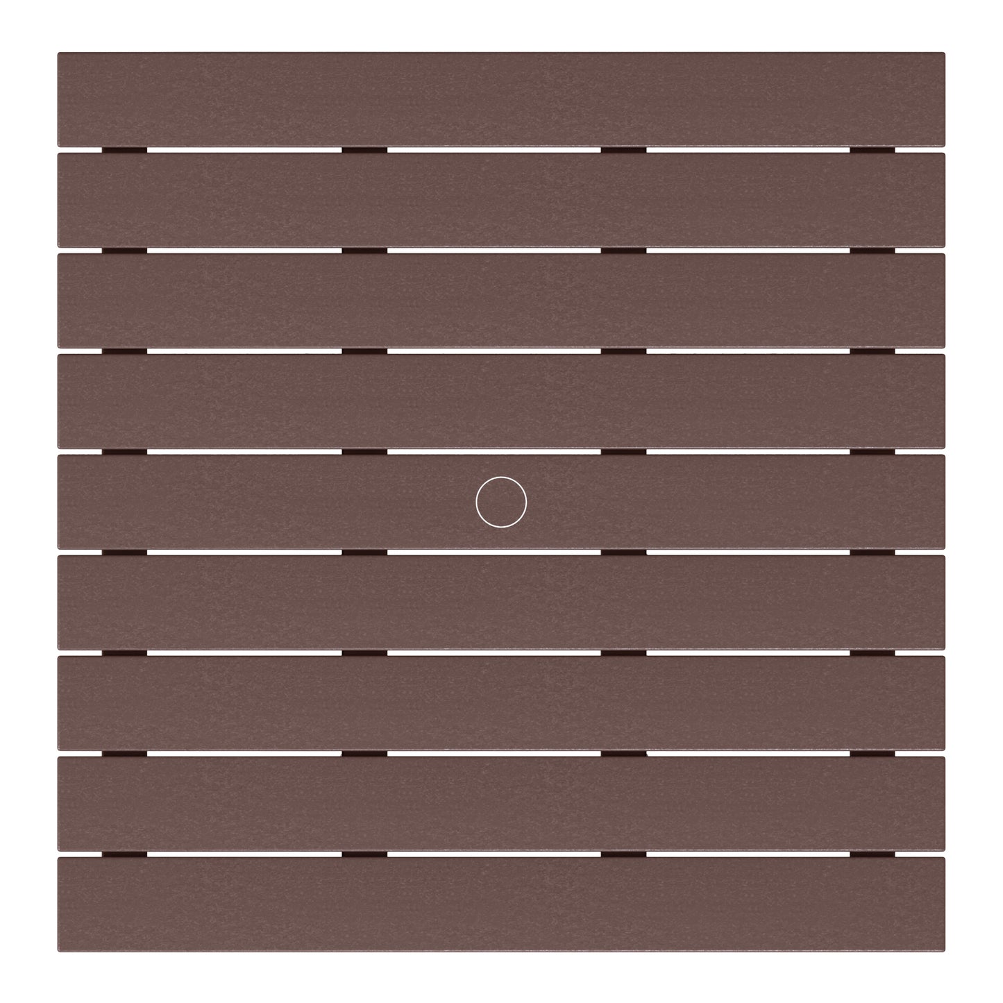 Tiny Terraces Kids' All-Weather Outdoor Square Dining Table (31" Top)