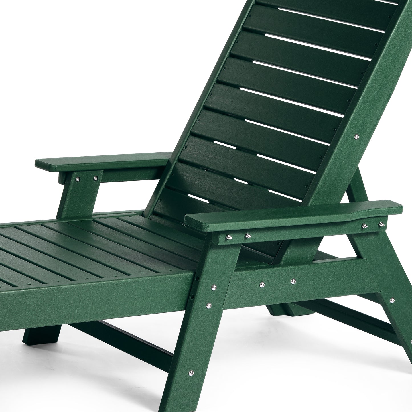 Santa Monica All-Weather Outdoor Reclining Sun Lounger with Arm Rests