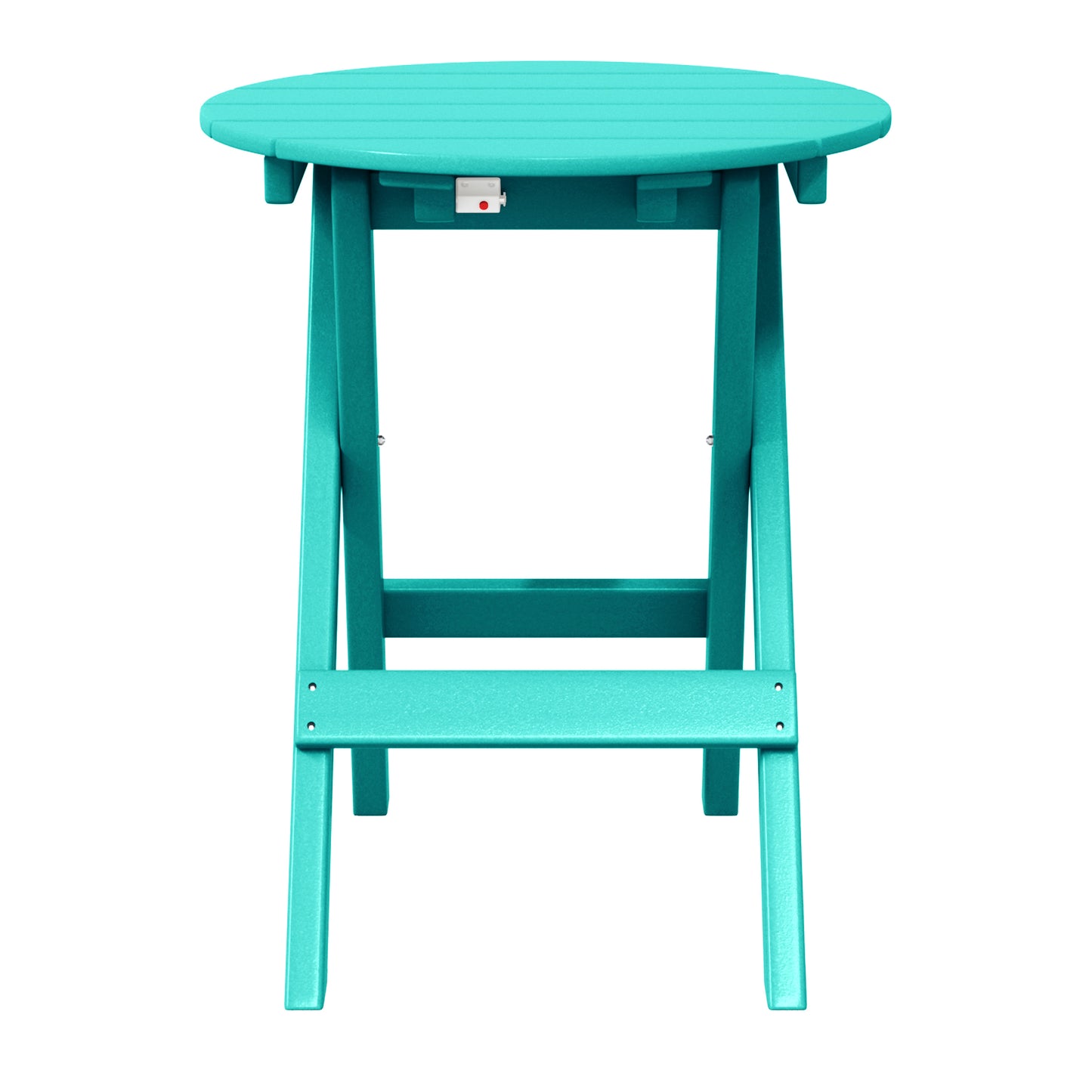 Tuscany All-Weather Outdoor Patio Round Folding Dining Table (24" Top)