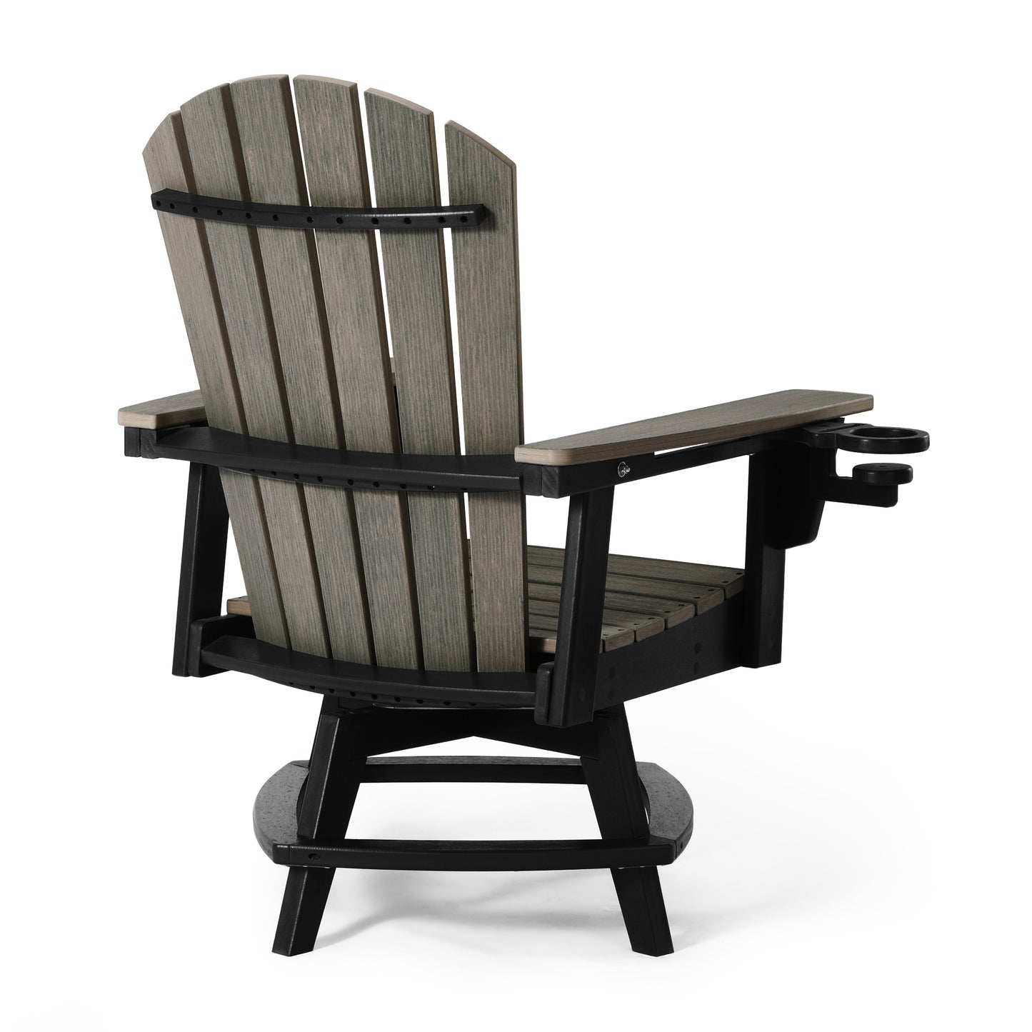 Heritage Ridge Adirondack Swivel Dining Chair With Cup Holder