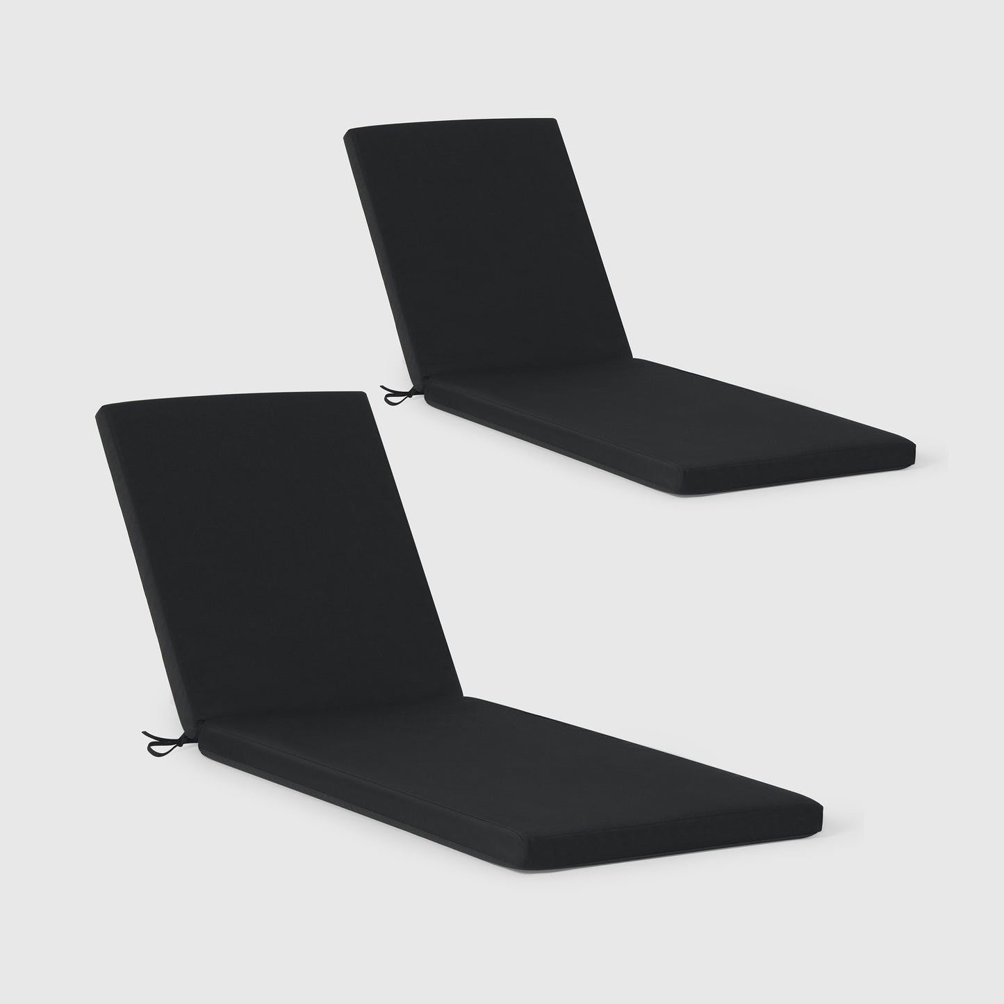 Outdoor Chaise Lounge Chair Cushions Set of 2