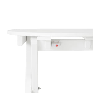 Tuscany All-Weather Outdoor Patio Round Folding Dining Table (24" Top)