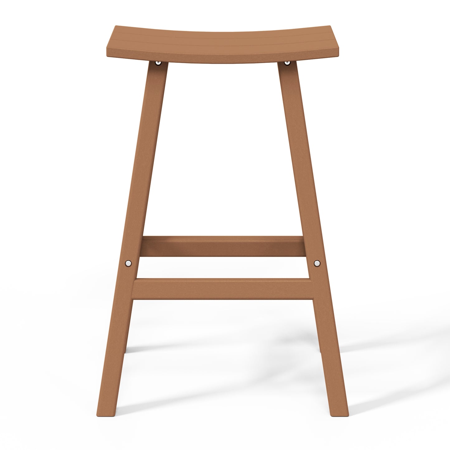 Stockholm All-Weather Outdoor Saddle Bar Stool (29" Height)
