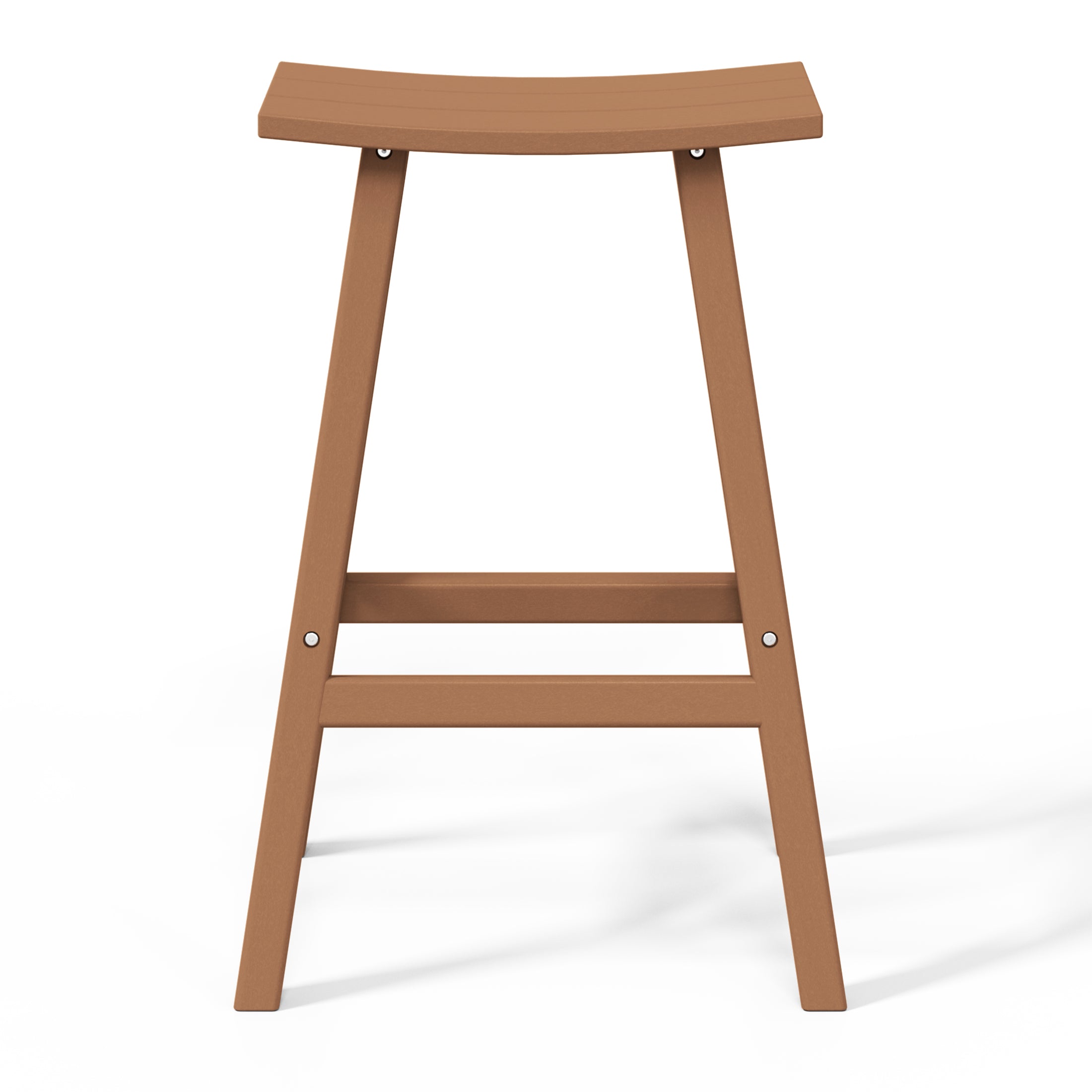 Stockholm All-Weather Outdoor Saddle Bar Stool (29" Height)