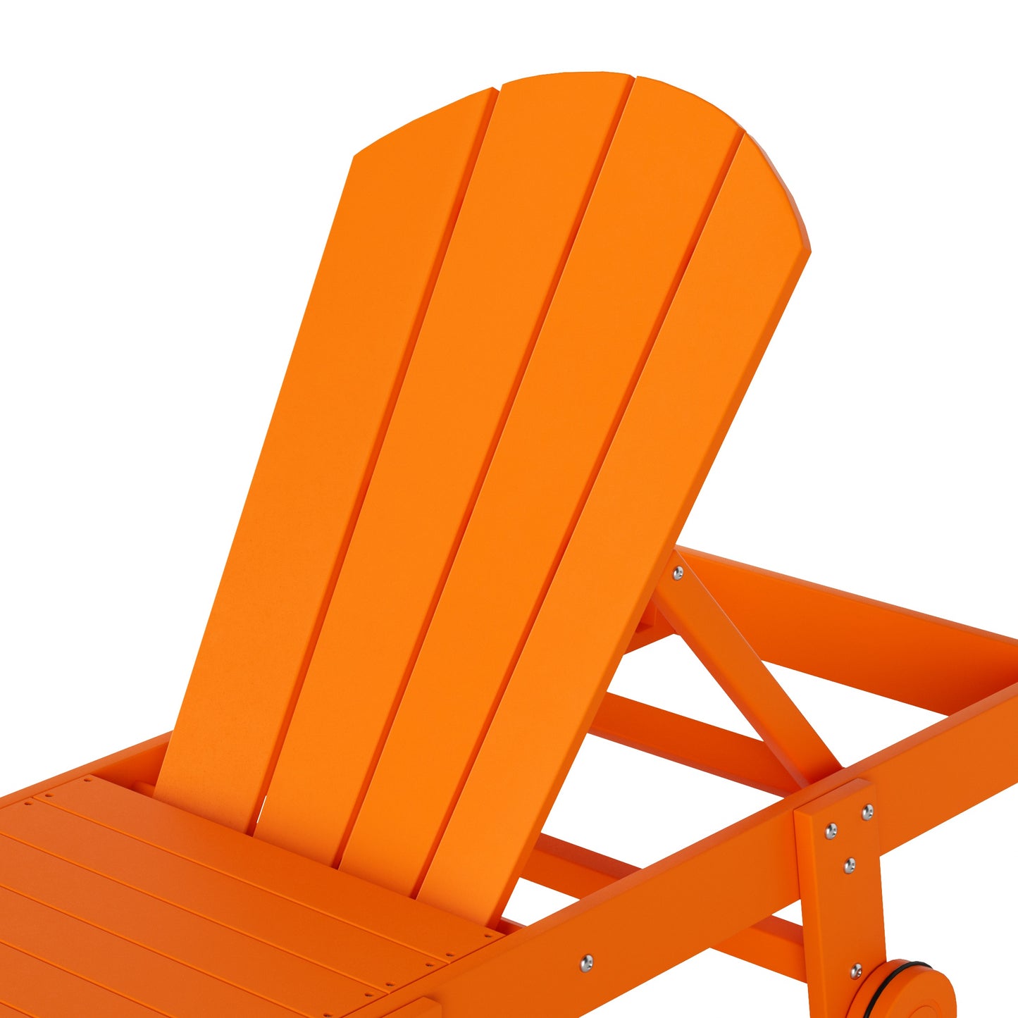 Chatham All-Weather Outdoor Adirondack Reclining Sun Lounger With Wheels