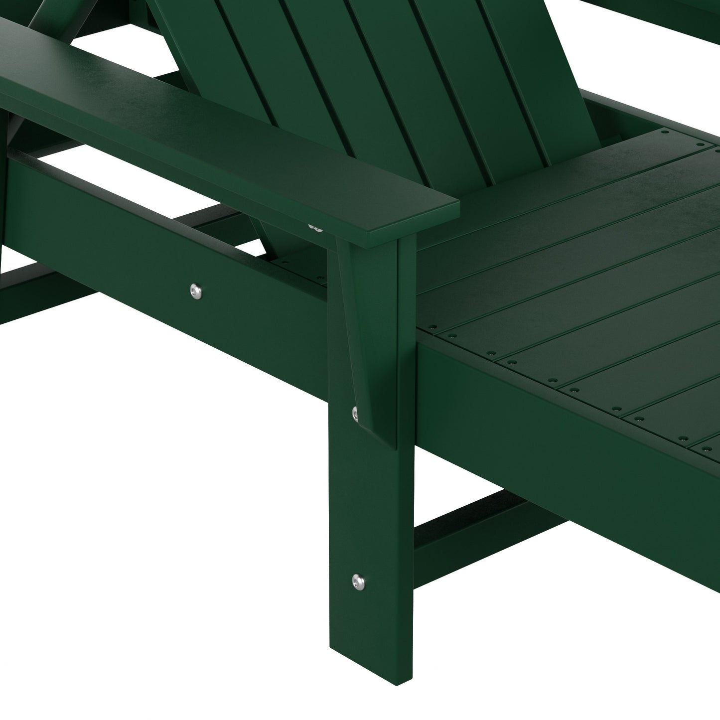Westport Classic All-Weather Outdoor Adirondack Reclining Sun Lounger With Arms Rests