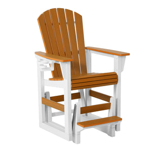 Adirondack Counter Glider With Cup Holder