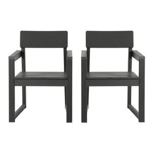 Palmetto Outdoor Dining Arm Chair (Set of 2)