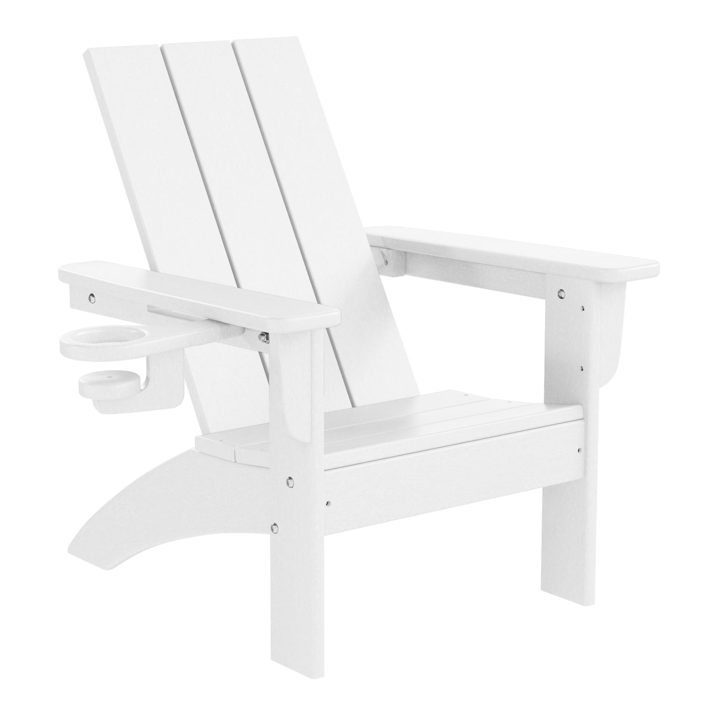 Tiny Terraces Kids Adirondack Chair with Cup Holder (Set of 2)