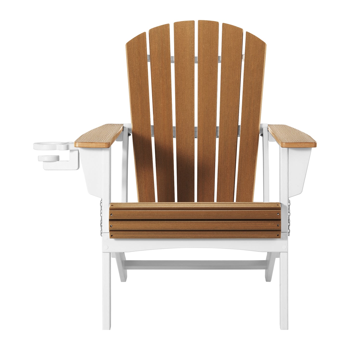 Heritage Ridge Folding Adirondack Chair With Cup Holder