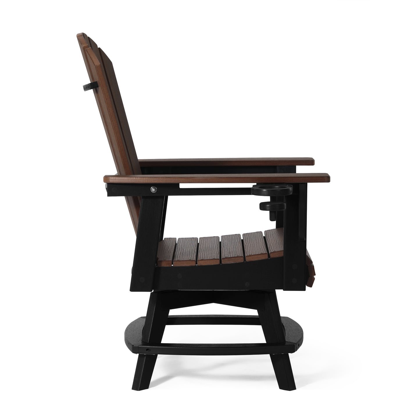 Heritage Ridge Adirondack Swivel Dining Chair With Cup Holder
