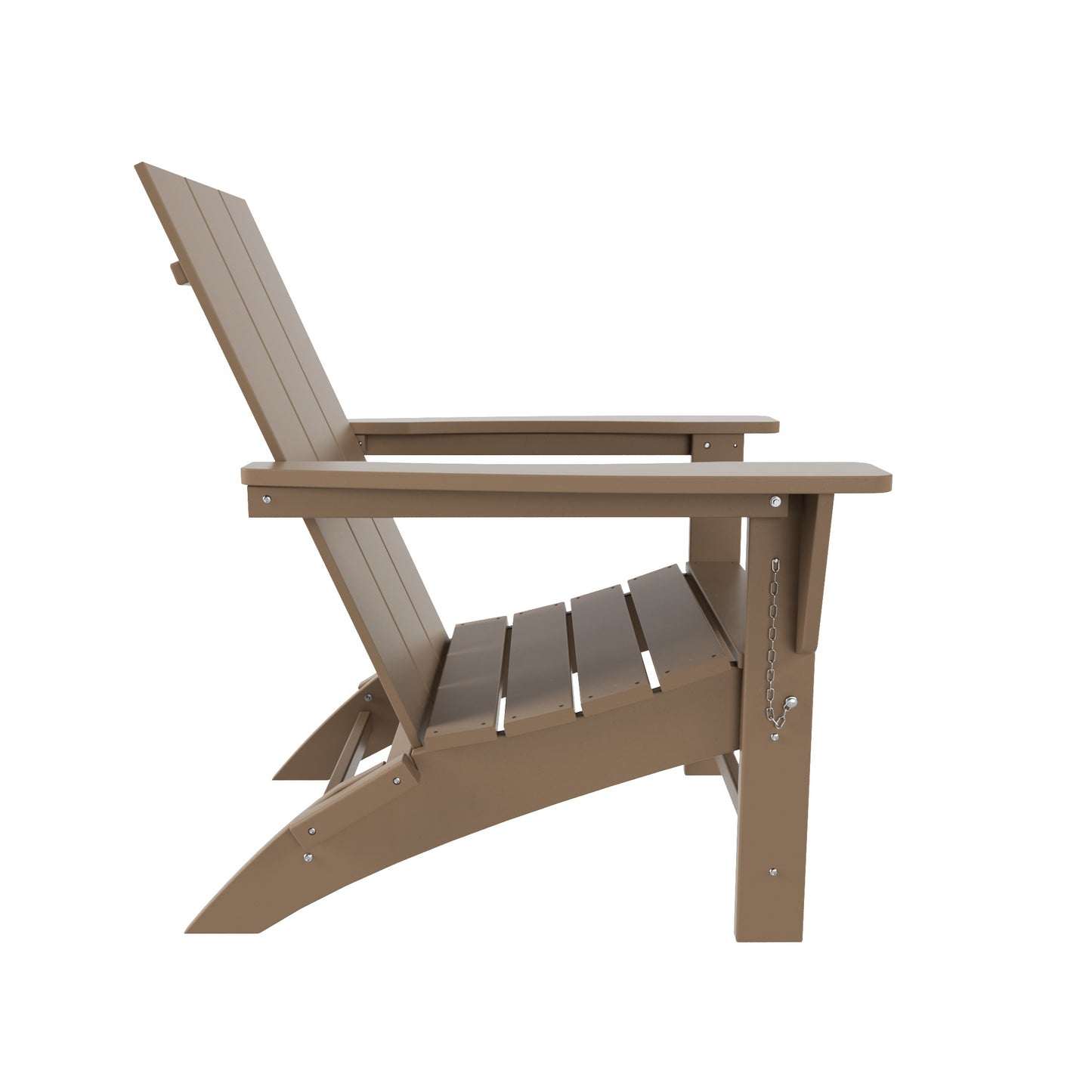 Malibu Modern All-Weather Outdoor Folding Adirondack Chair