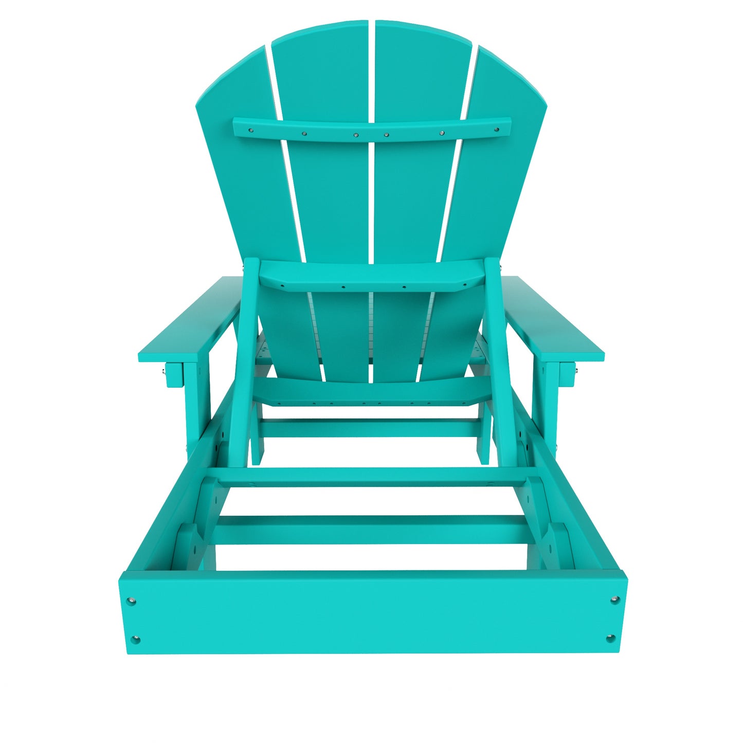 Chatham All-Weather Outdoor Adirondack Reclining Sun Lounger With Arms Rests & Wheels