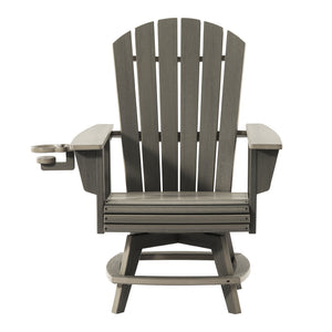 Heritage Ridge Adirondack Swivel Dining Chair With Cup Holder
