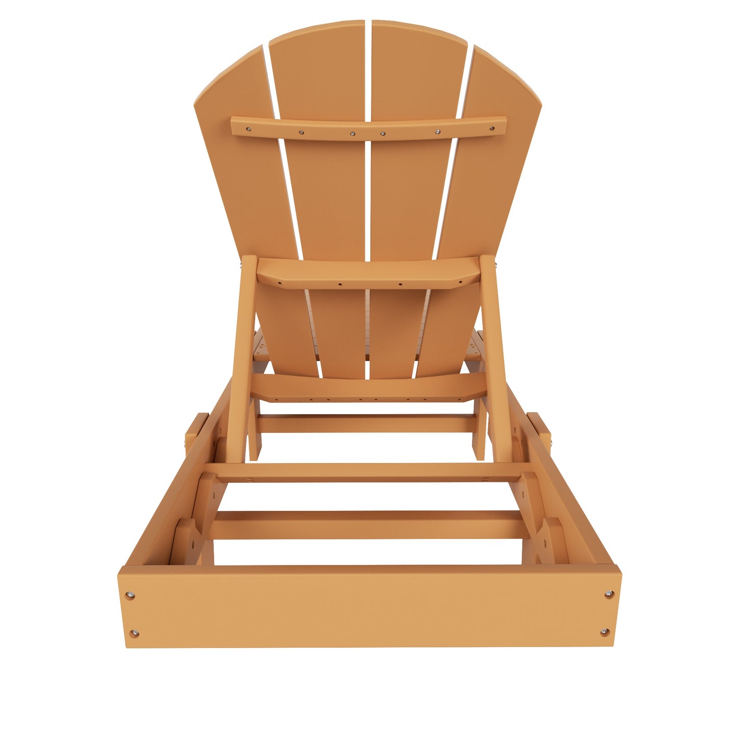 Chatham All-Weather Outdoor Adirondack Reclining Sun Lounger With Wheels
