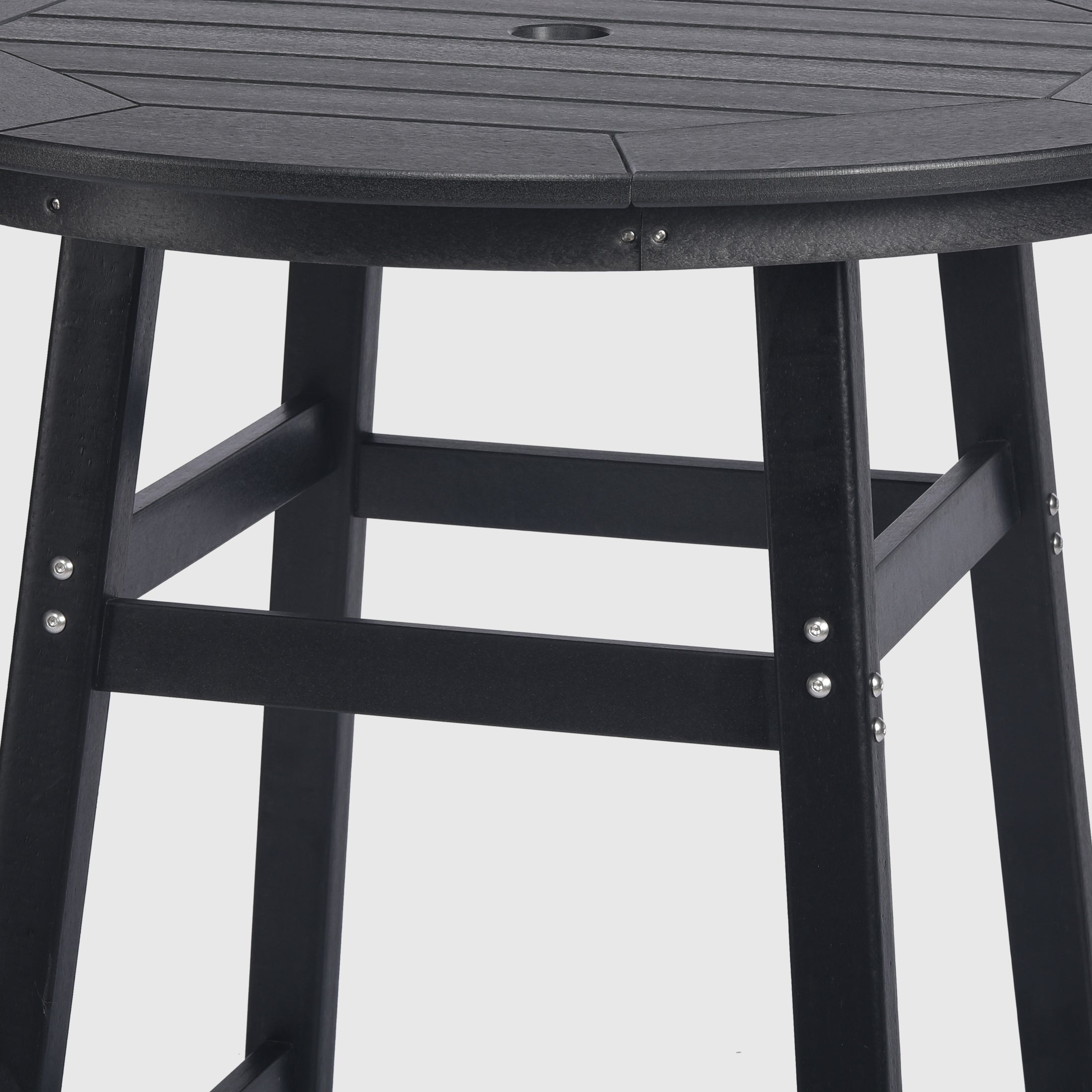 Stockholm All-Weather Outdoor 35" Round Bar Table (42" Height)