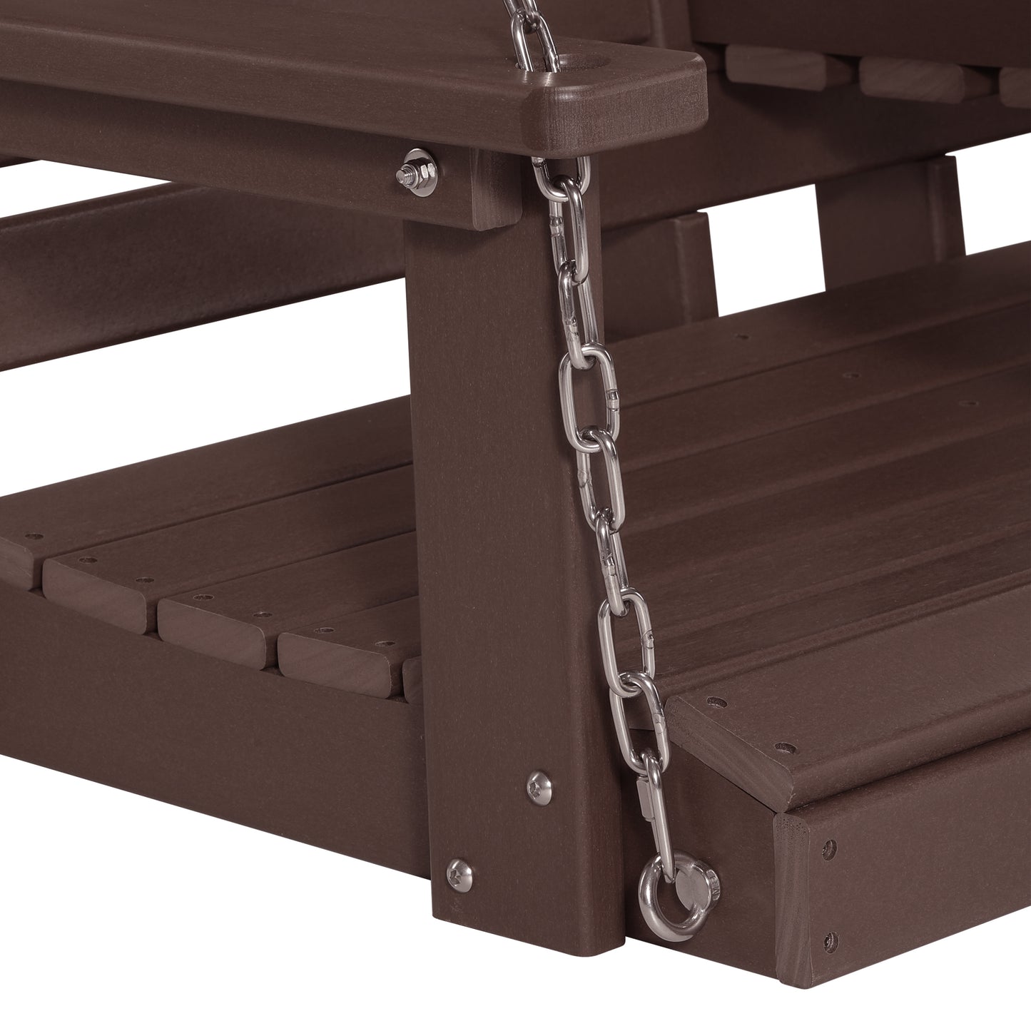 Charleston 54" Porch Swing with Folding Cup Holder