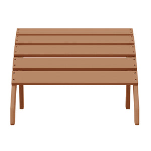 Westport All-Weather Outdoor Adirondack Folding Foot Rest/Ottoman