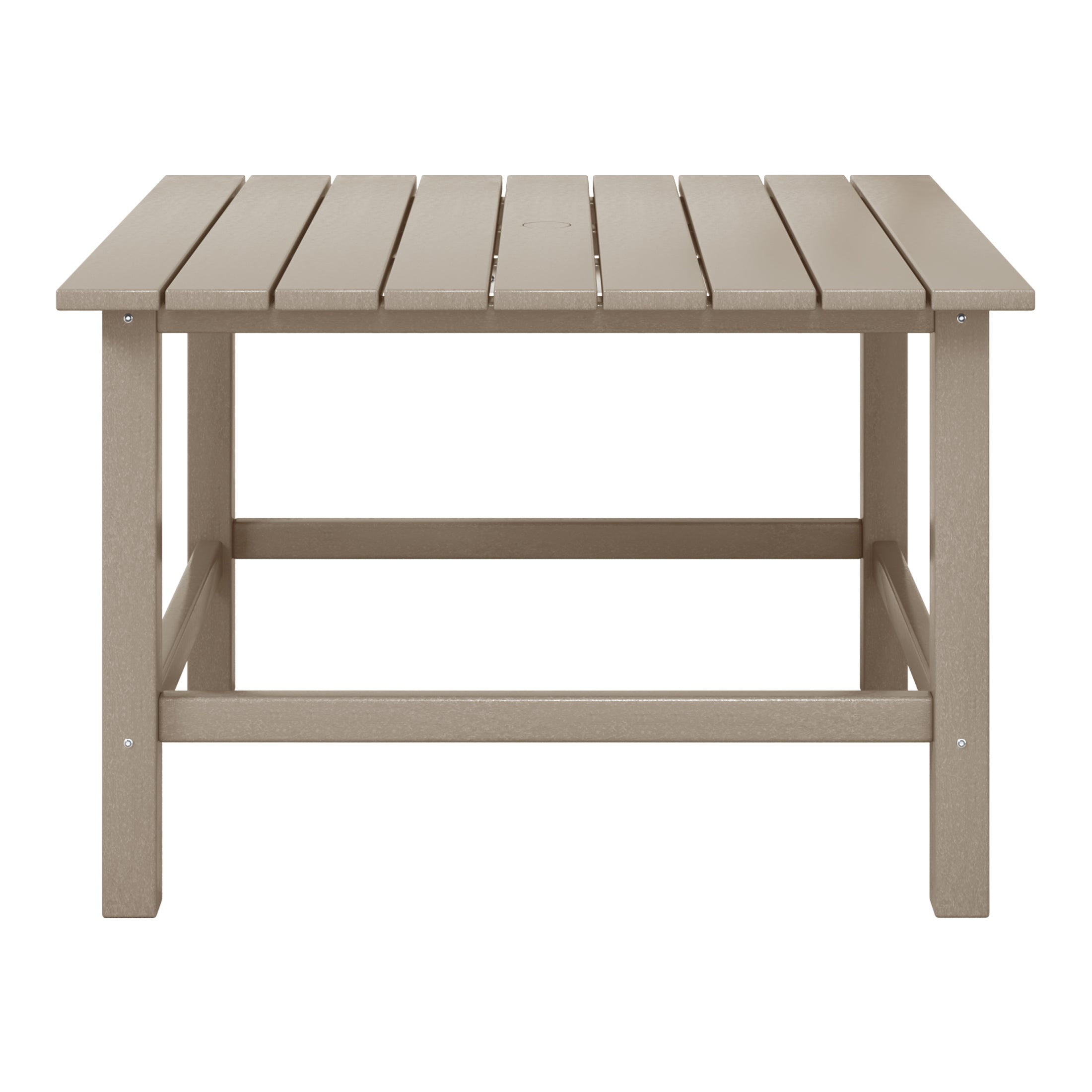 Tiny Terraces Kids' All-Weather Outdoor Square Dining Table (31" Top)