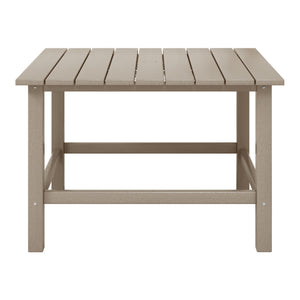 Tiny Terraces Kids' All-Weather Outdoor Square Dining Table (31" Top)