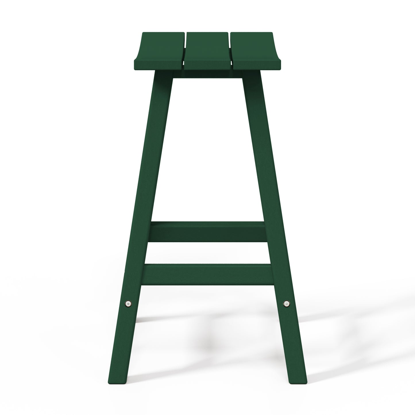 Stockholm All-Weather Outdoor Saddle Counter Stool (24" Height)