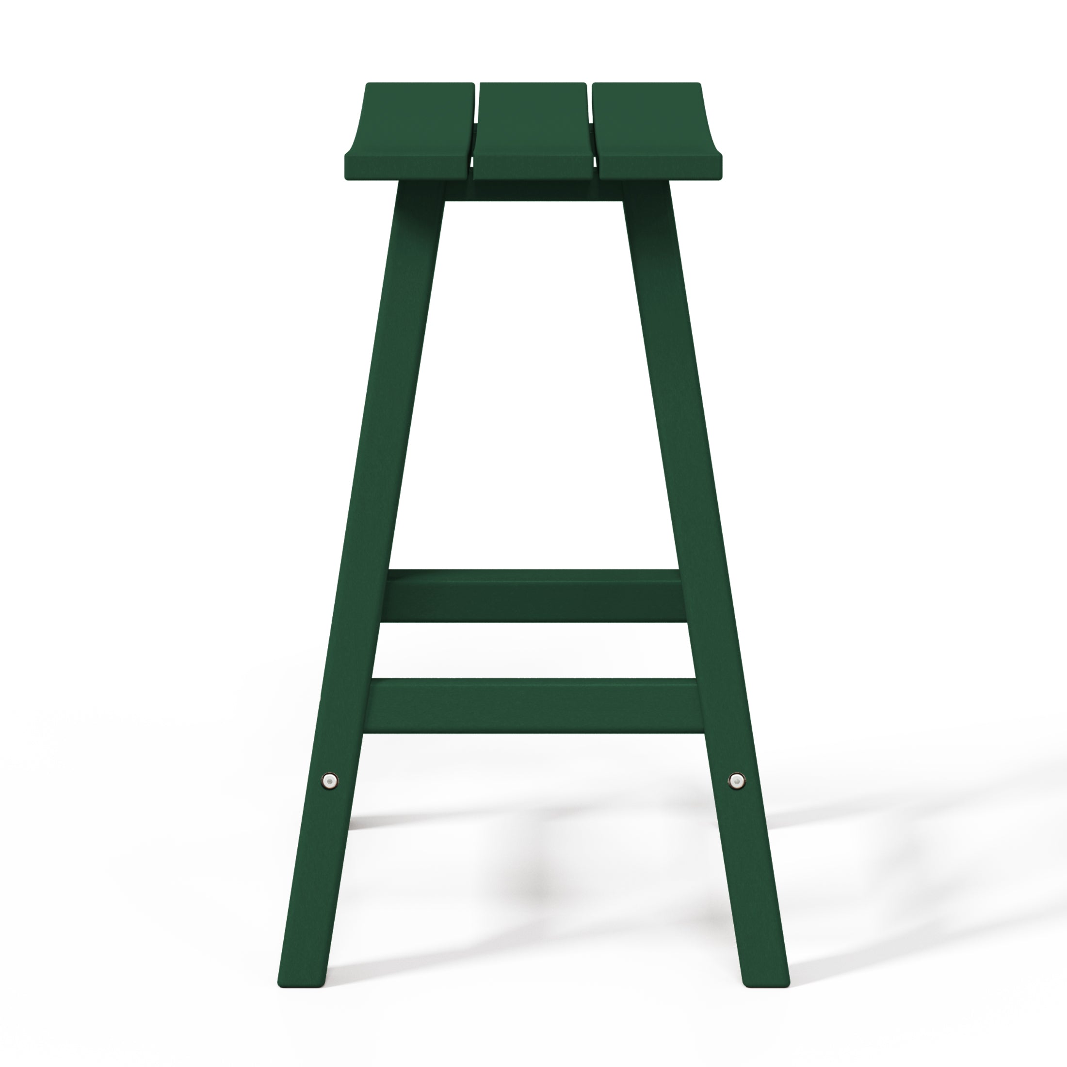 Stockholm All-Weather Outdoor Saddle Counter Stool (24" Height)