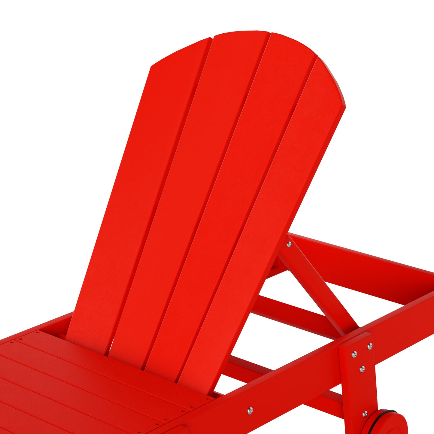 Chatham All-Weather Outdoor Adirondack Reclining Sun Lounger With Wheels