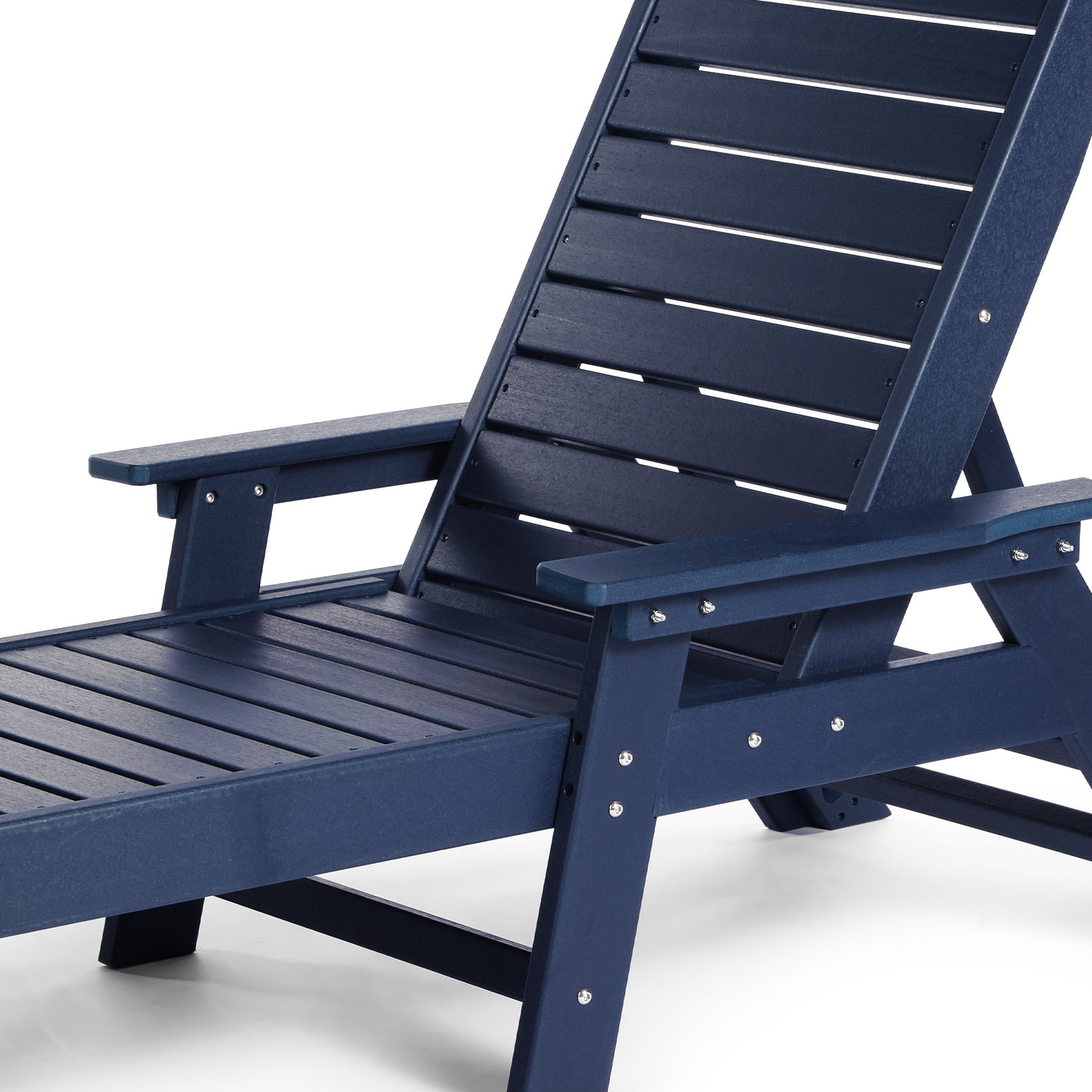 Santa Monica All-Weather Outdoor Reclining Sun Lounger with Arm Rests