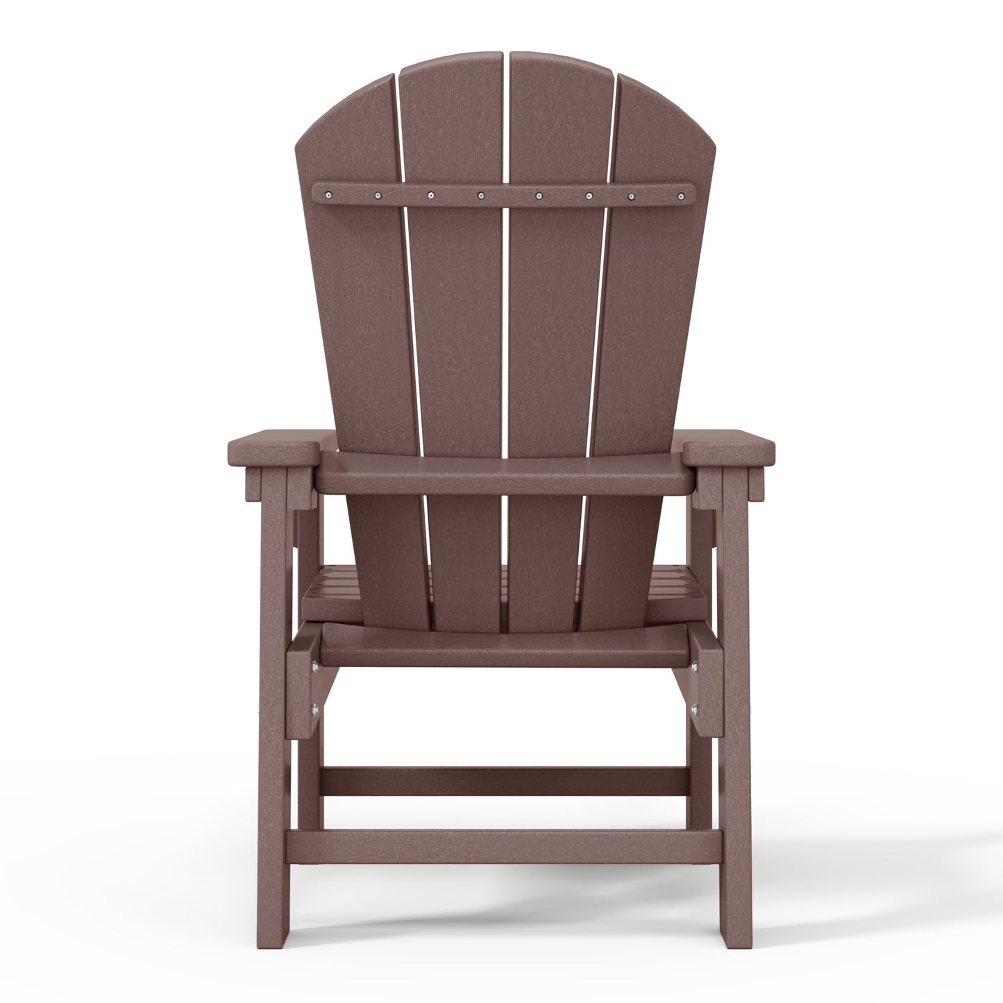 Tiny Terraces Kids' All-Weather Outdoor Poly Adirondack Chair