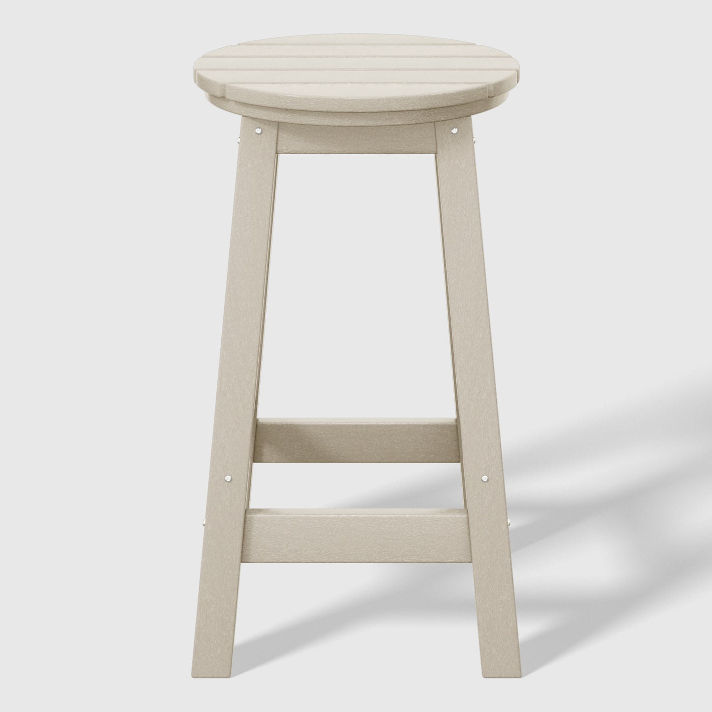 Stockholm All-Weather Outdoor Round Counter Stool (24" Height)