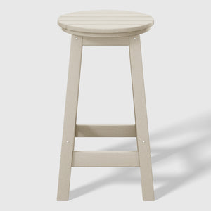 Stockholm All-Weather Outdoor Round Counter Stool (24" Height)