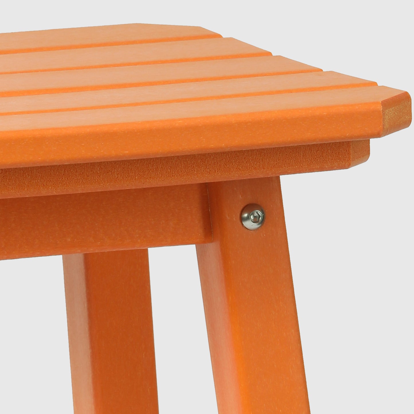 Stockholm  All-Weather Outdoor Square Counter Stool (24" Seat Height)
