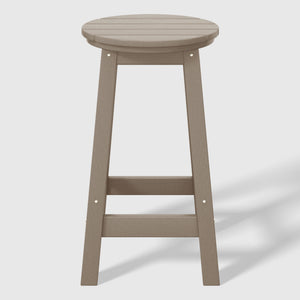 Stockholm All-Weather Outdoor Round Counter Stool (24" Height)