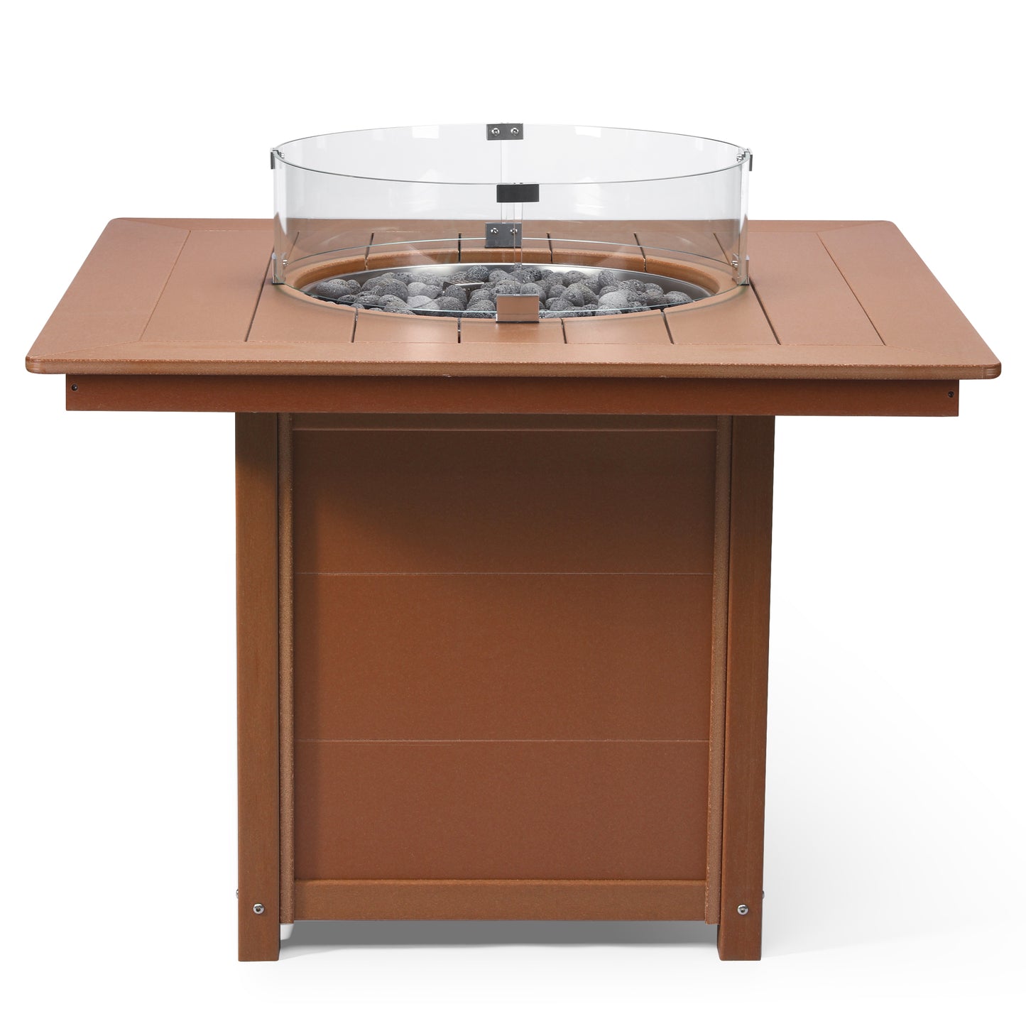 Sedona Square 42" Dining Fire Pit Table