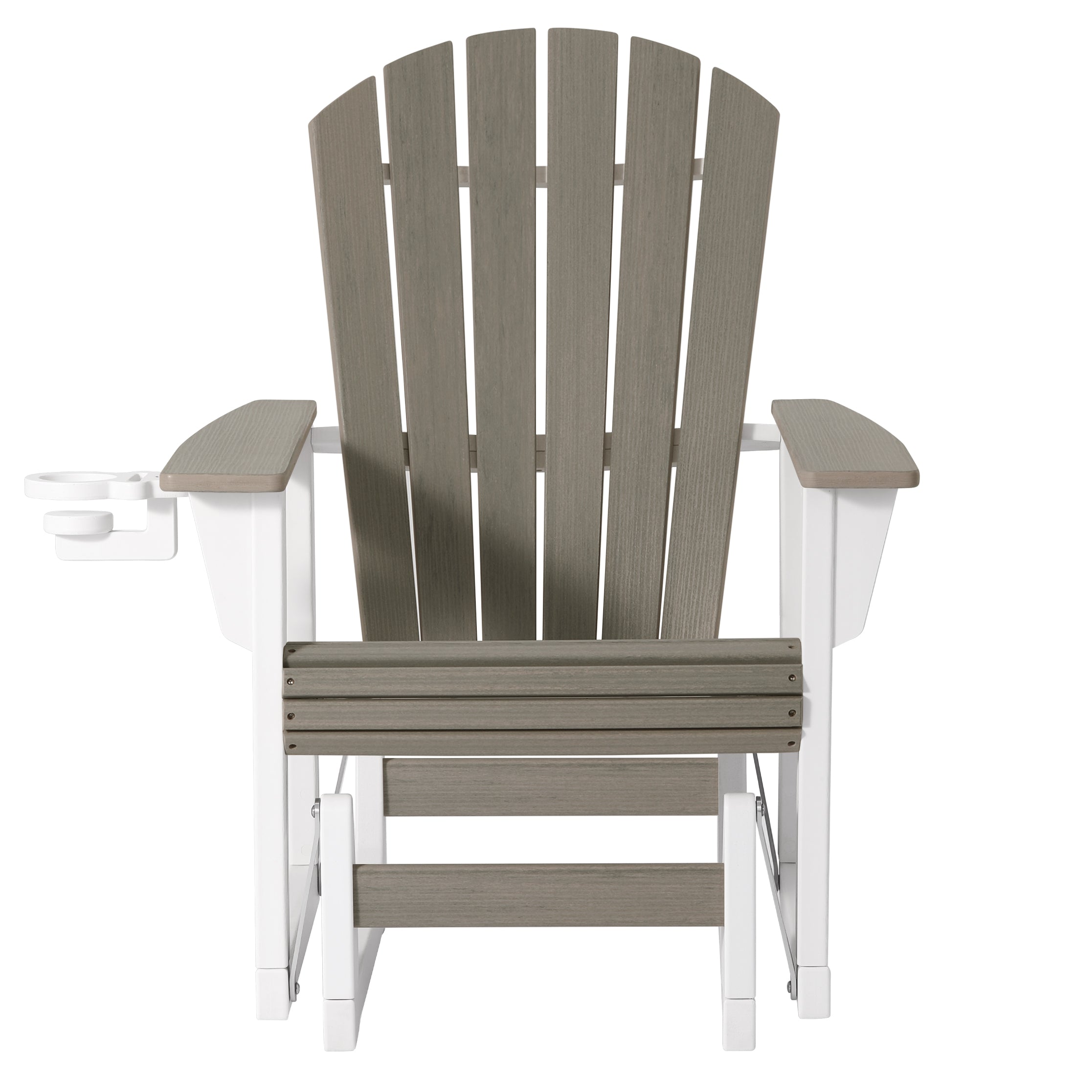 Heritage Ridge Adirondack Glider With Cup Holder