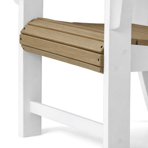 Heritage Ridge Adirondack Dining Chair With Cup Holder