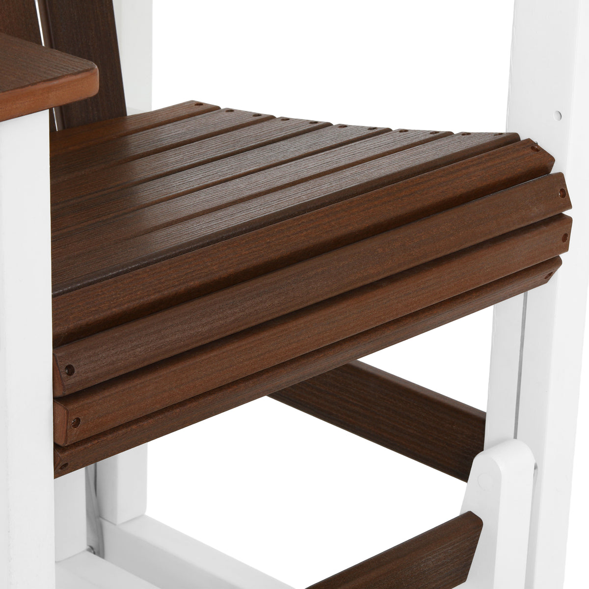 Adirondack Counter Glider With Cup Holder