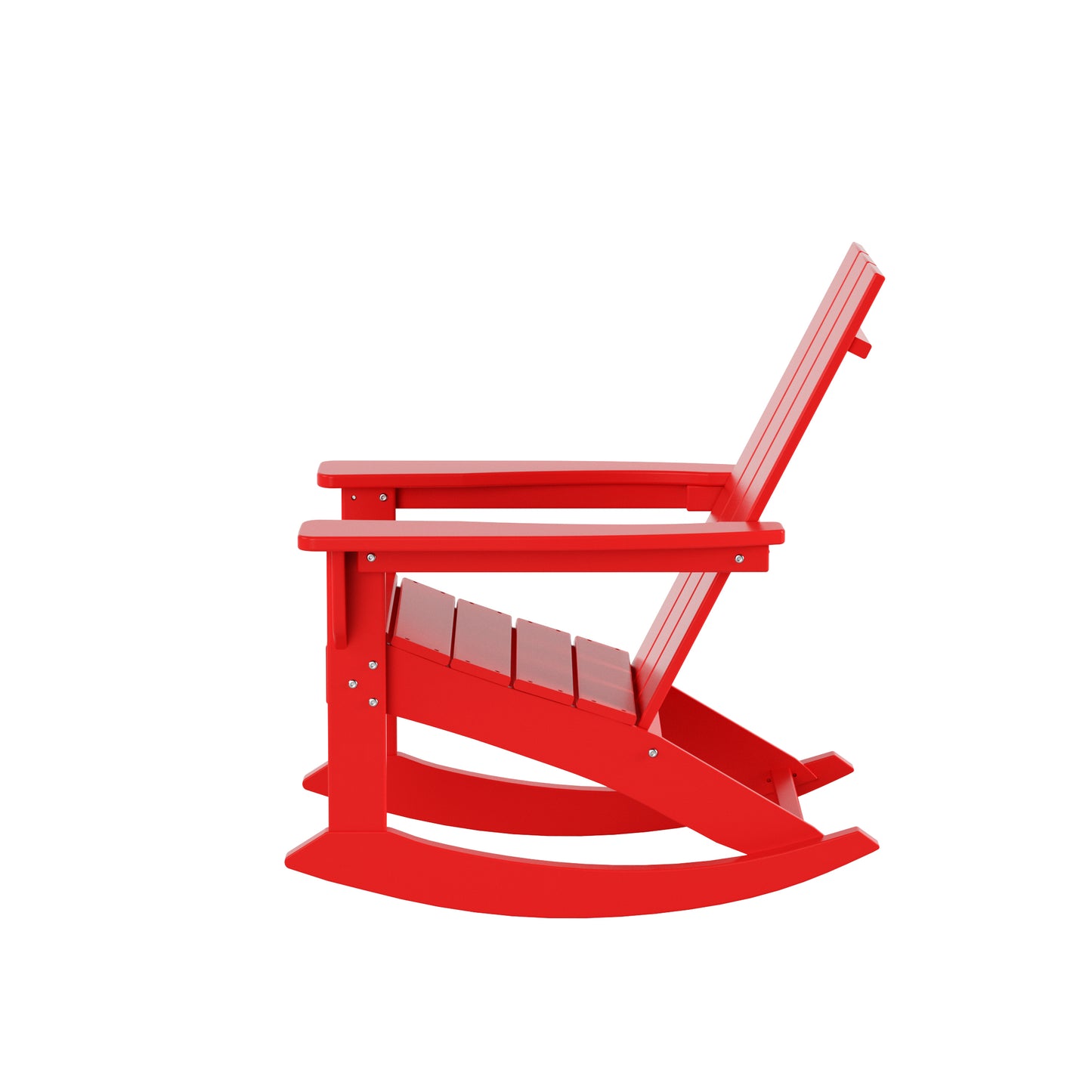 Malibu Modern All-Weather Outdoor Rocking Adirondack Chair