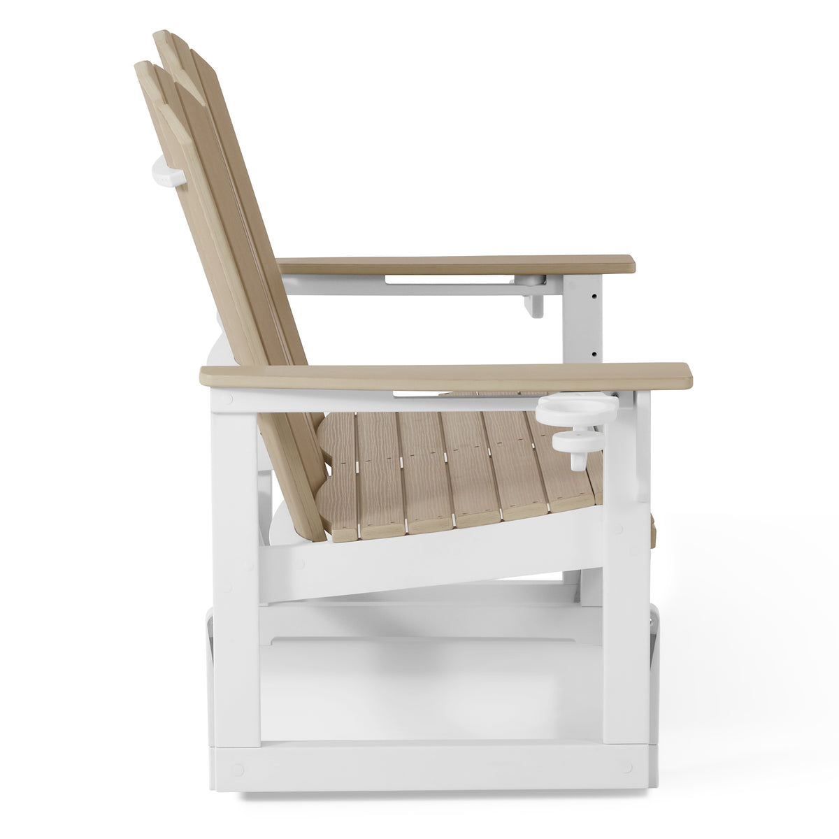 Adirondack 52“ Glider With Cup Holder