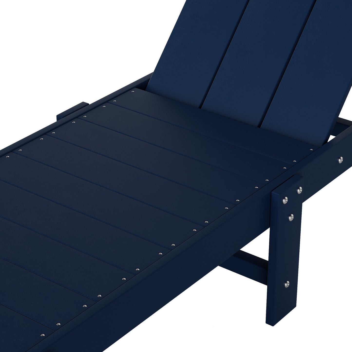 Malibu Modern All-Weather Outdoor Reclining Sun Lounger With Wheels