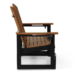 Adirondack 52“ Glider With Cup Holder